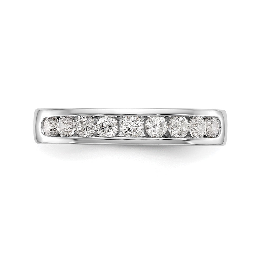 9-Stone Diamond Channel Bands