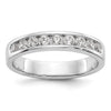 9-Stone Diamond Channel Bands