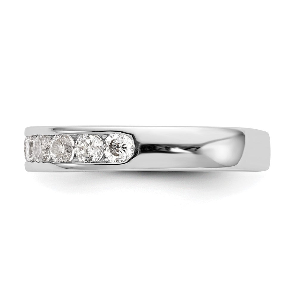 9-Stone Diamond Channel Bands