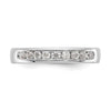 9-Stone Diamond Channel Bands
