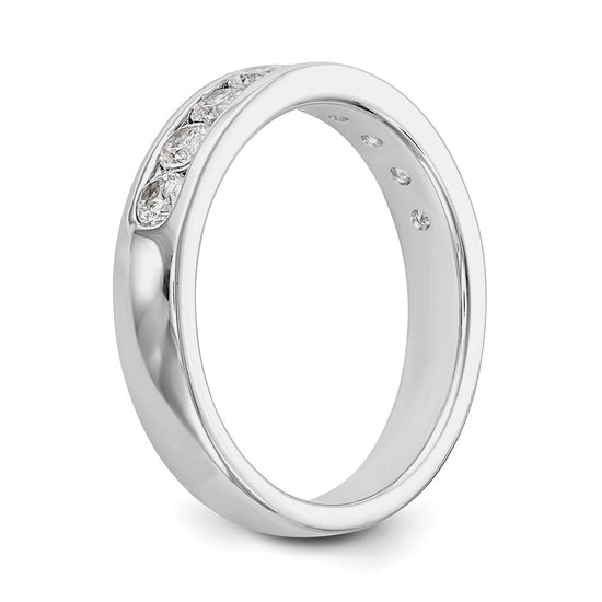9-Stone Diamond Channel Bands