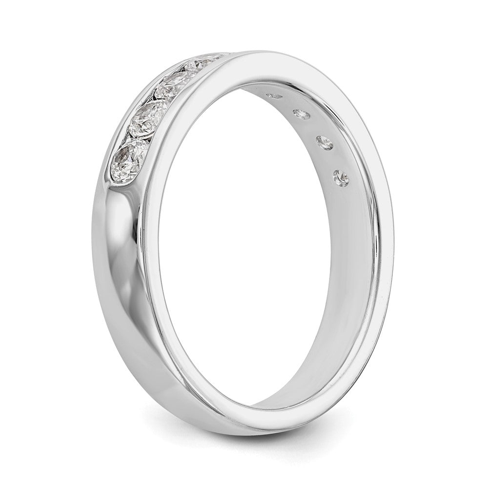 9-Stone Diamond Channel Bands