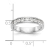 9-Stone Diamond Channel Bands