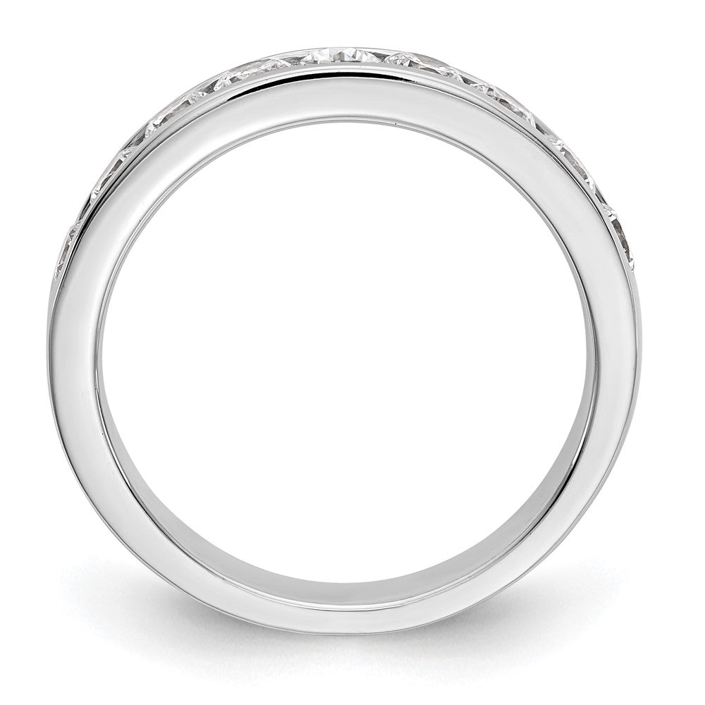 9-Stone Diamond Channel Bands