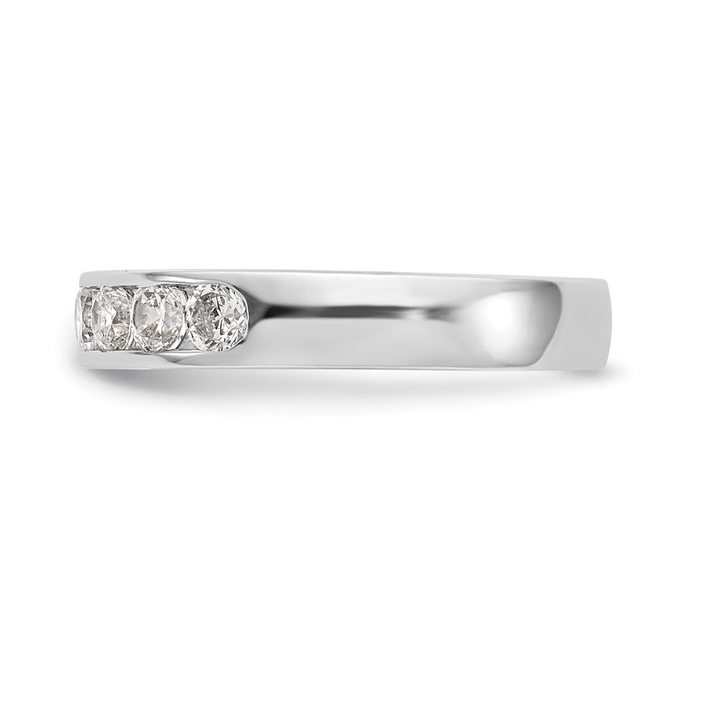 9-Stone Diamond Channel Bands