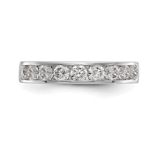 9-Stone Diamond Channel Bands