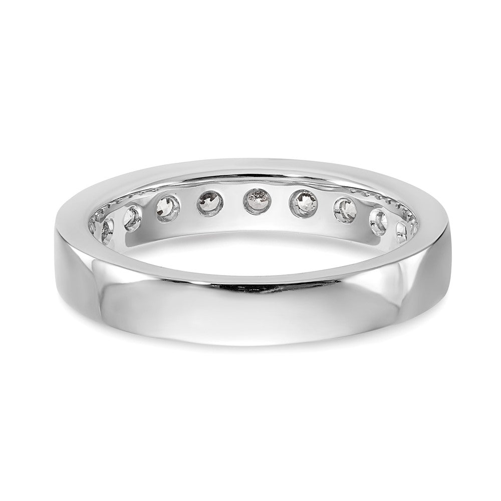9-Stone Diamond Channel Bands