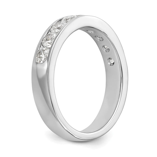 9-Stone Diamond Channel Bands