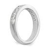 9-Stone Diamond Channel Bands