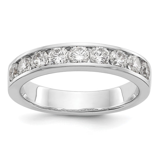 9-Stone Diamond Channel Bands