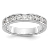 9-Stone Diamond Channel Bands