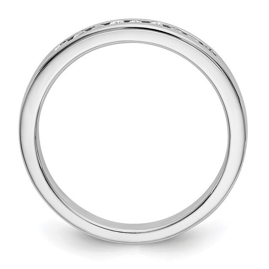 9-Stone Diamond Channel Bands