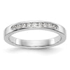 9-Stone Diamond Channel Bands