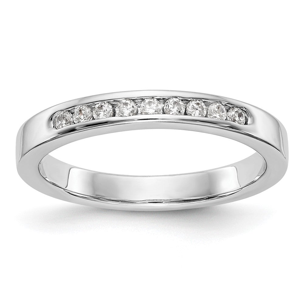 9-Stone Diamond Channel Bands