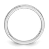 Platinum 9-Stone Diamond Channel Bands