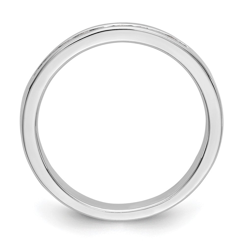 9-Stone Diamond Channel Bands