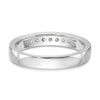 Platinum 9-Stone Diamond Channel Bands