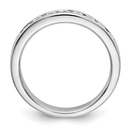 9-Stone Diamond Channel Bands