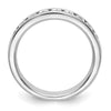 9-Stone Diamond Channel Bands