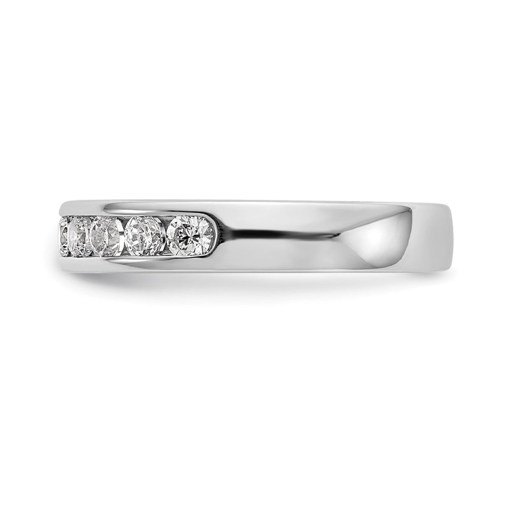 9-Stone Diamond Channel Bands