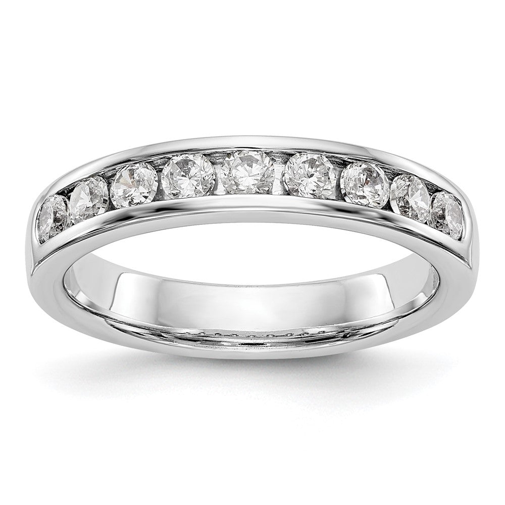 9-Stone Diamond Channel Bands