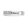 Platinum 9-Stone Diamond Channel Bands