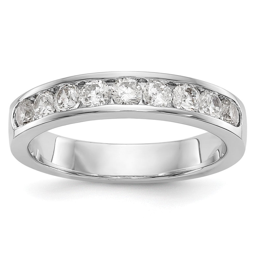 9-Stone Diamond Channel Bands