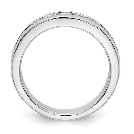 9-Stone Diamond Channel Bands