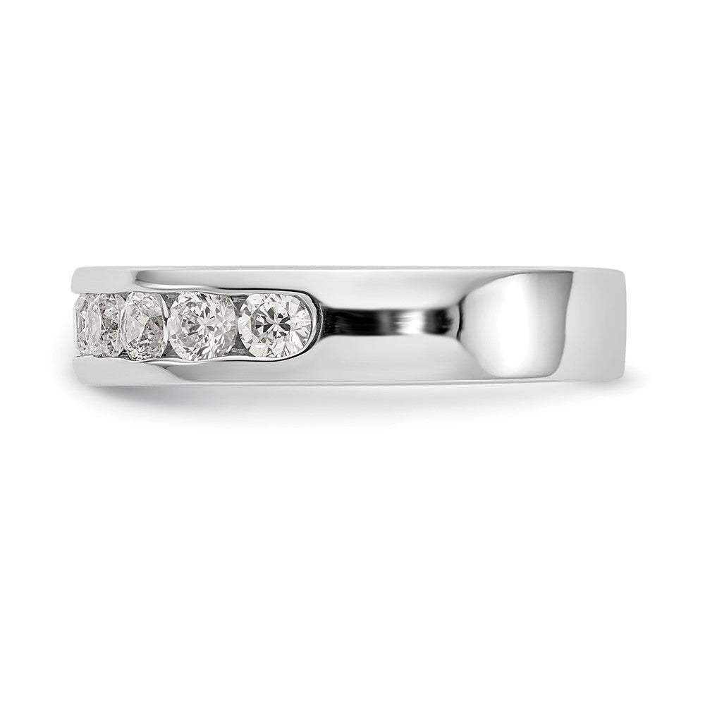9-Stone Diamond Channel Bands