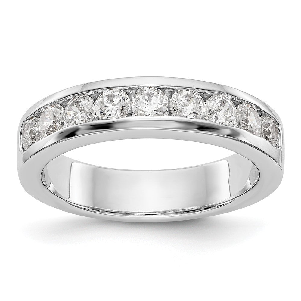 9-Stone Diamond Channel Bands