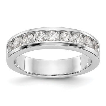 9-Stone Diamond Channel Bands