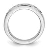 14kr 9-3.4mm Stone Closed Channel Band Mounting