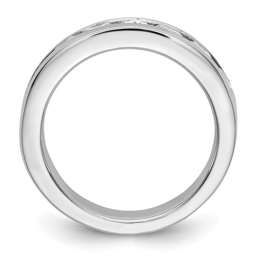 14kr 9-3.4mm Stone Closed Channel Band Mounting