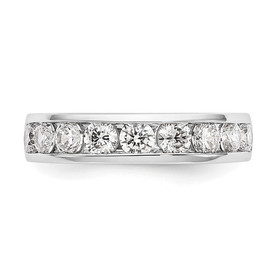 14kr 9-3.4mm Stone Closed Channel Band Mounting