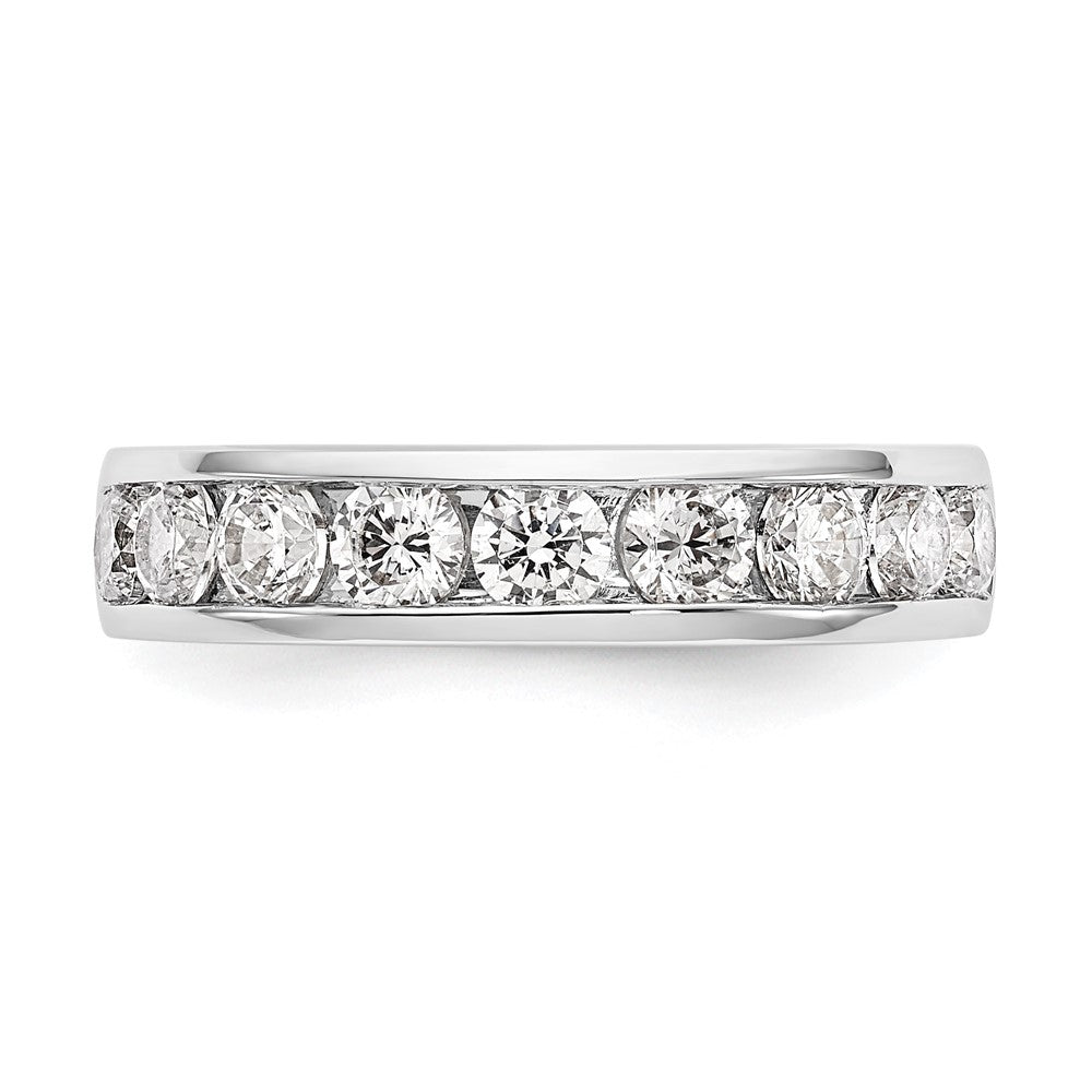 14kr 9-3.4mm Stone Closed Channel Band Mounting