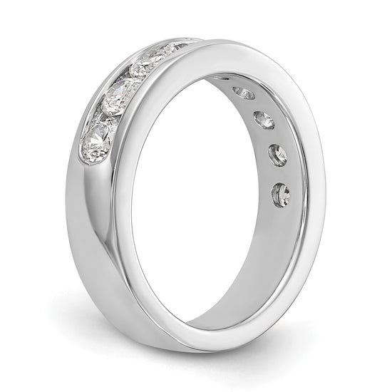 14kr 9-3.4mm Stone Closed Channel Band Mounting
