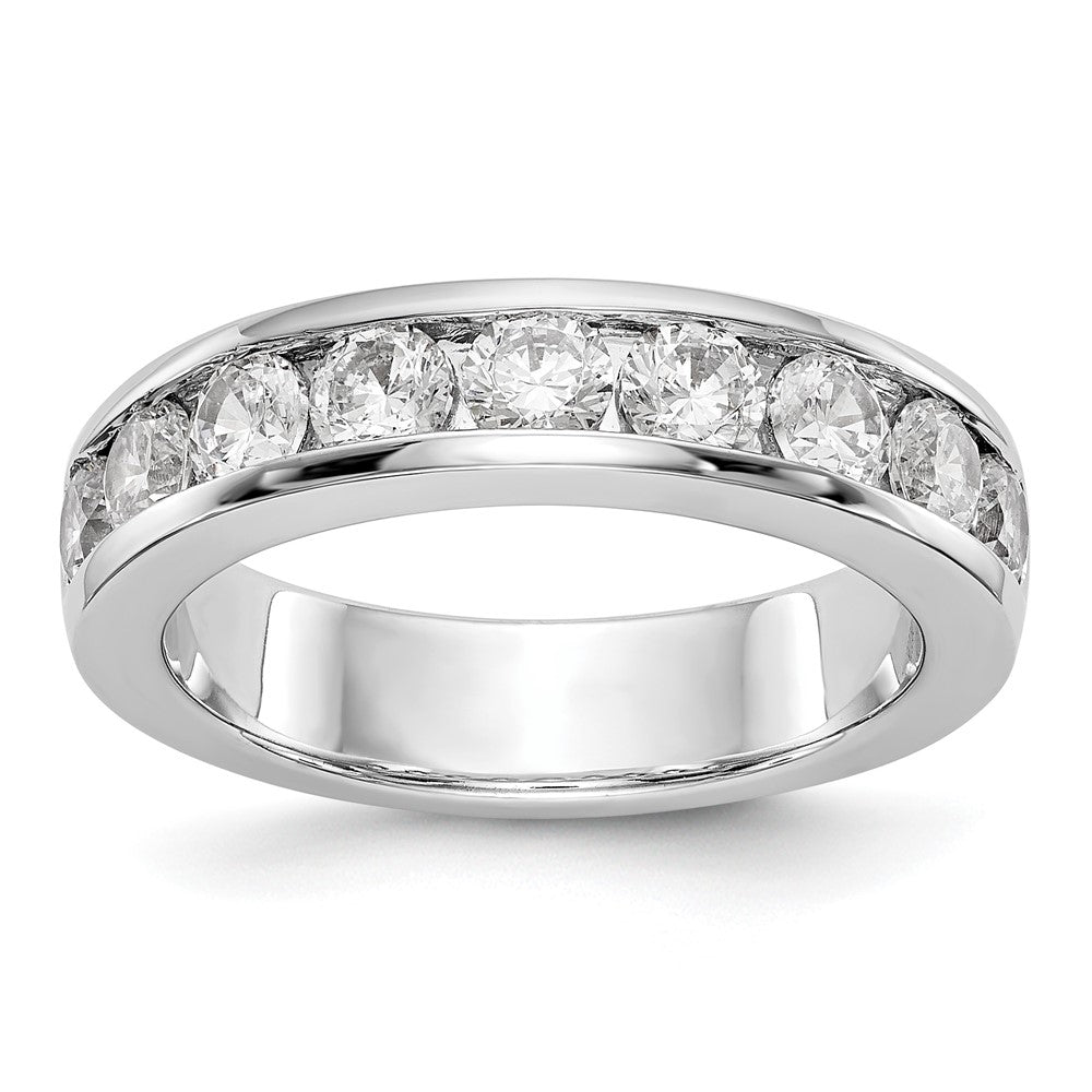9-Stone Diamond Channel Bands