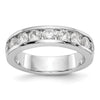 14kr 9-3.4mm Stone Closed Channel Band Mounting