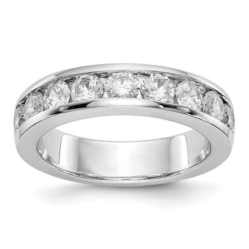 14kr 9-3.4mm Stone Closed Channel Band Mounting