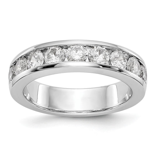 14kr 9-3.4mm Stone Closed Channel Band Mounting