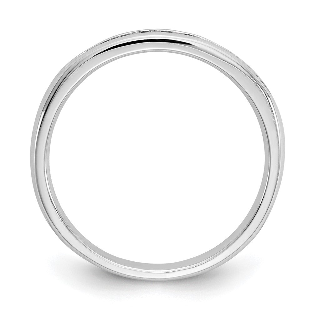 9-Stone Diamond Channel Bands
