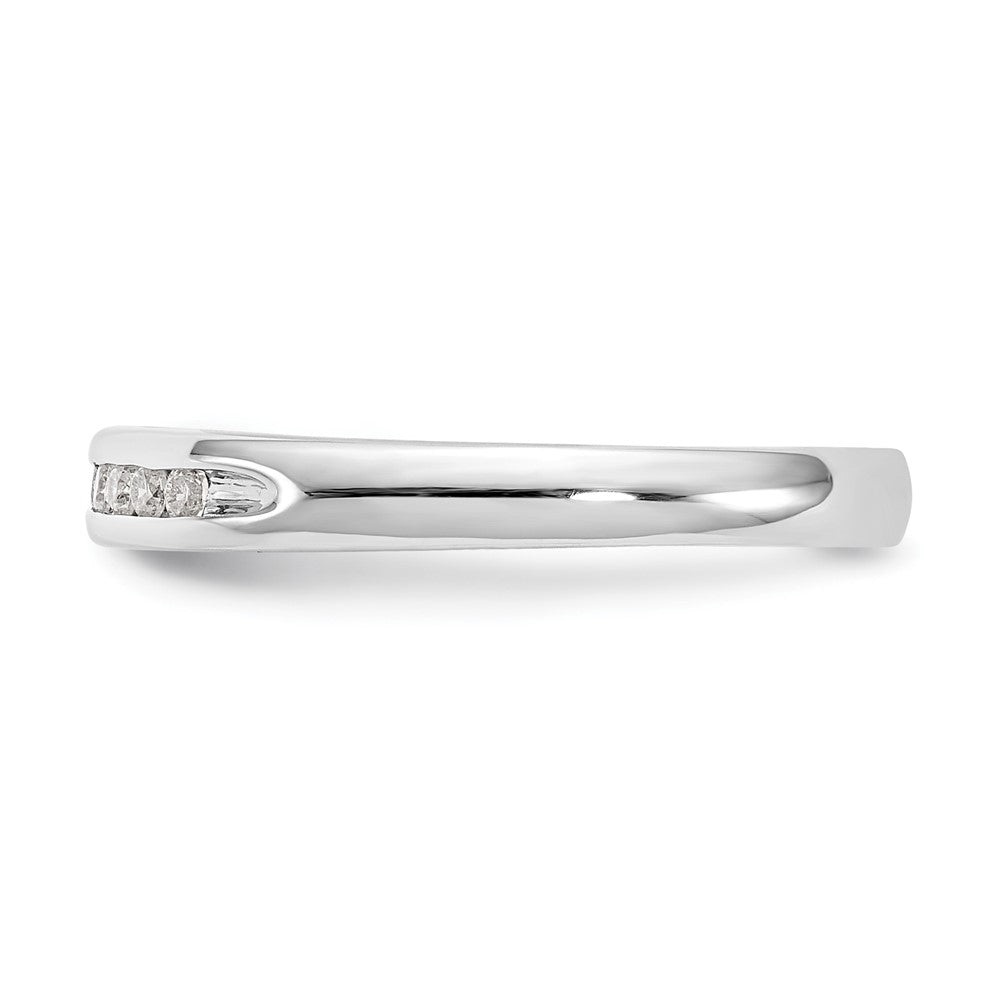 9-Stone Diamond Channel Bands
