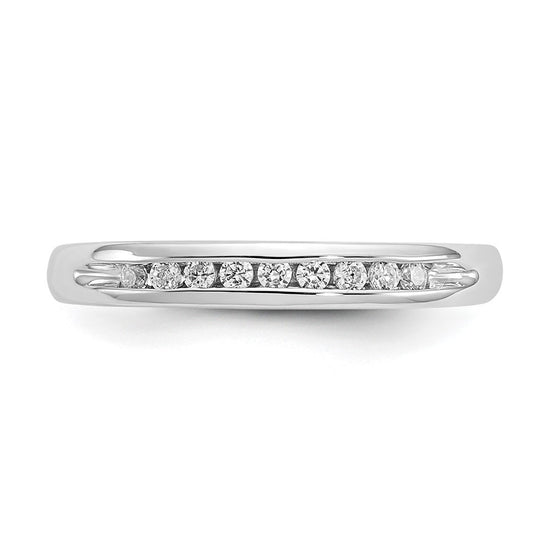 9-Stone Diamond Channel Bands