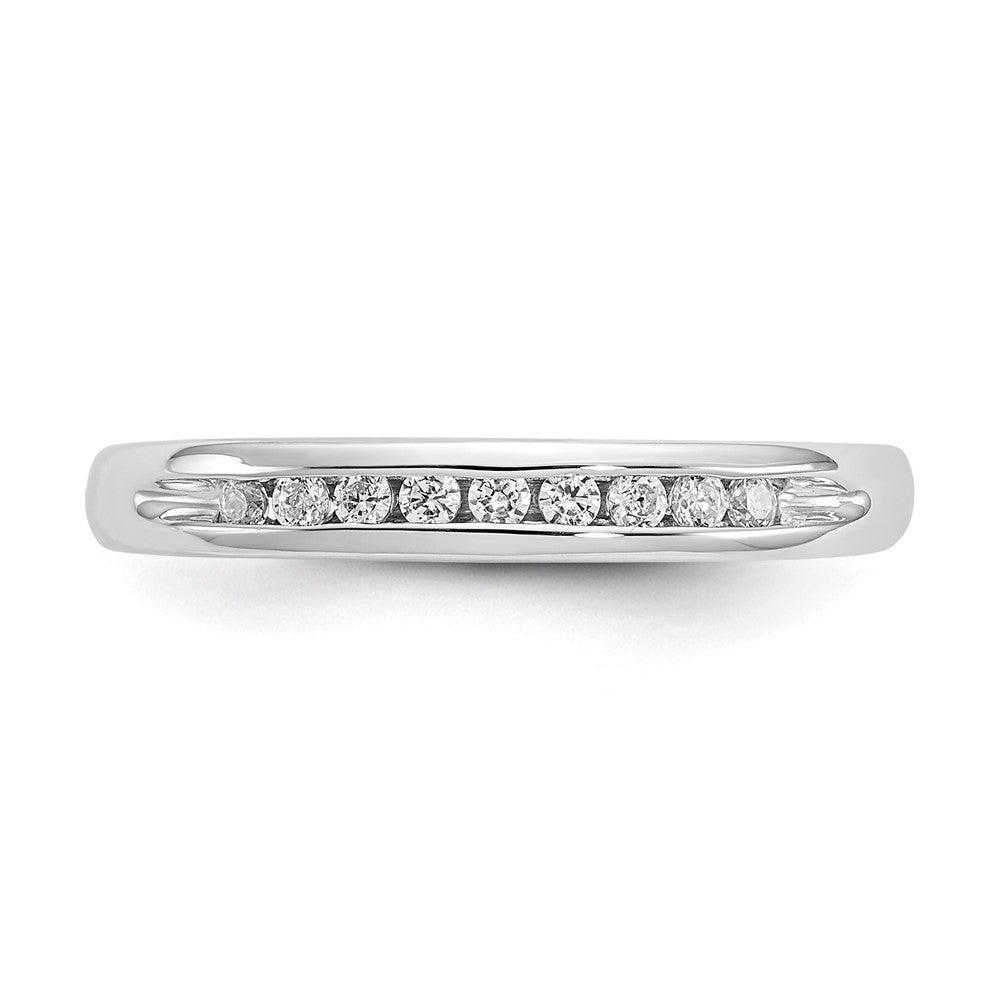 9-Stone Diamond Channel Bands