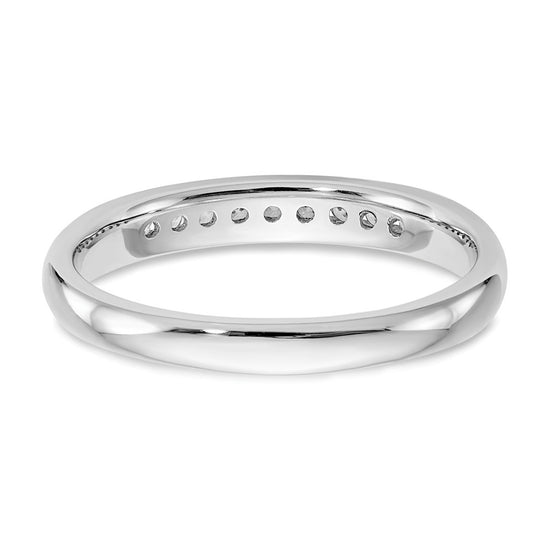 9-Stone Diamond Channel Bands