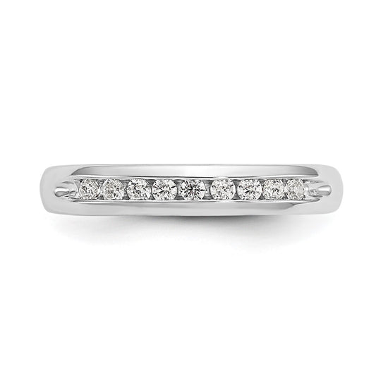 9-Stone Diamond Channel Bands