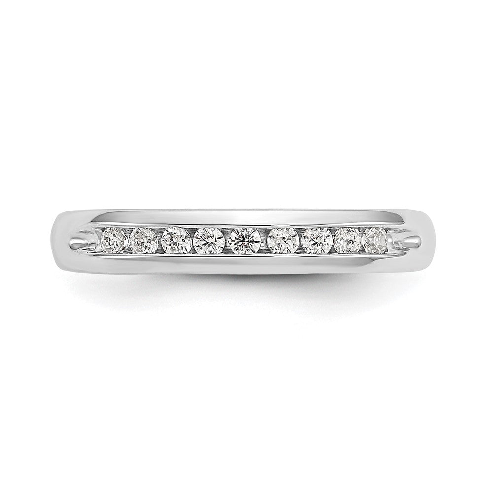 9-Stone Diamond Channel Bands