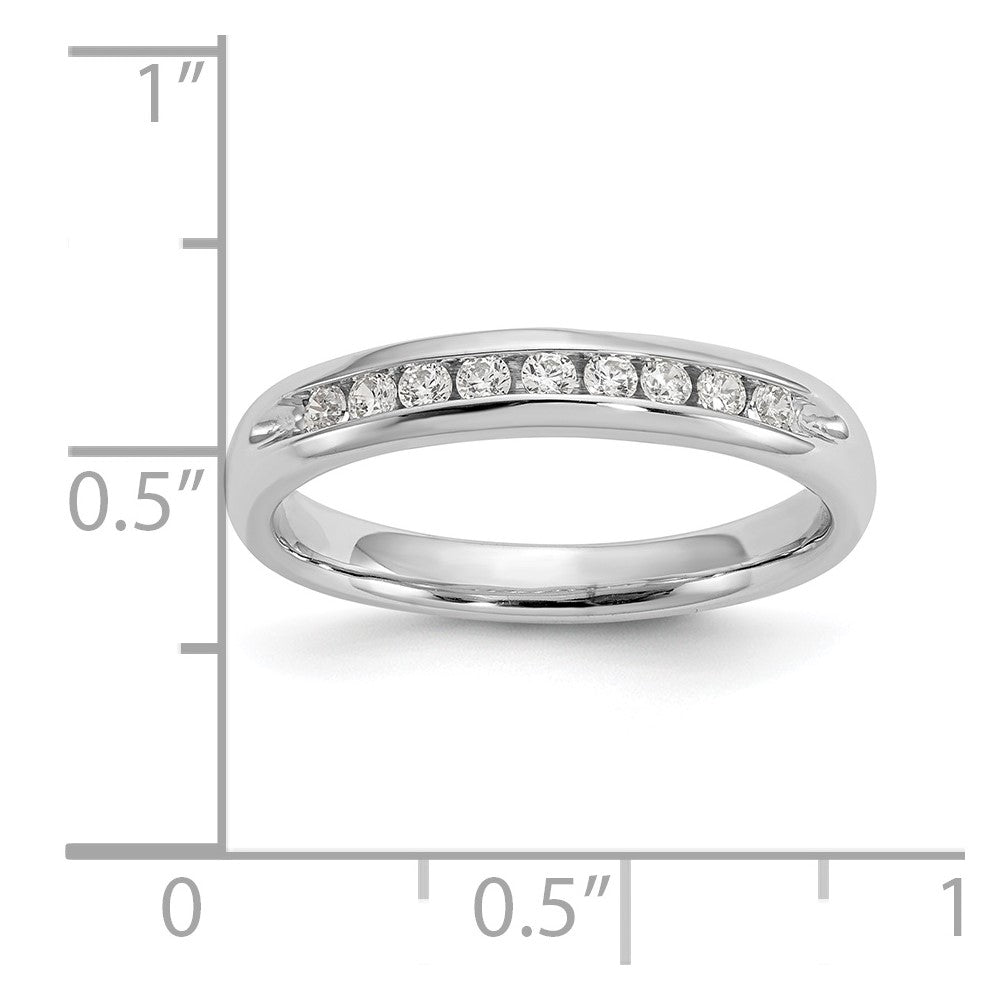 9-Stone Diamond Channel Bands