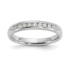 9-Stone Diamond Channel Bands