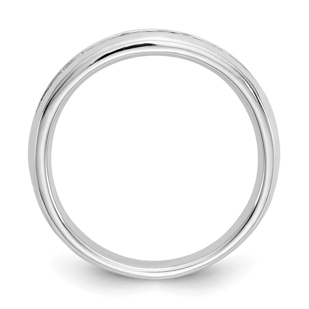 9-Stone Diamond Channel Bands